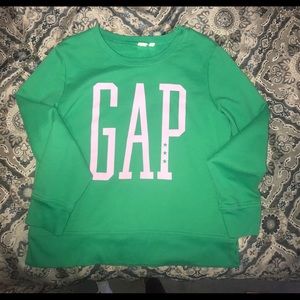Gap Logo Sweater Green